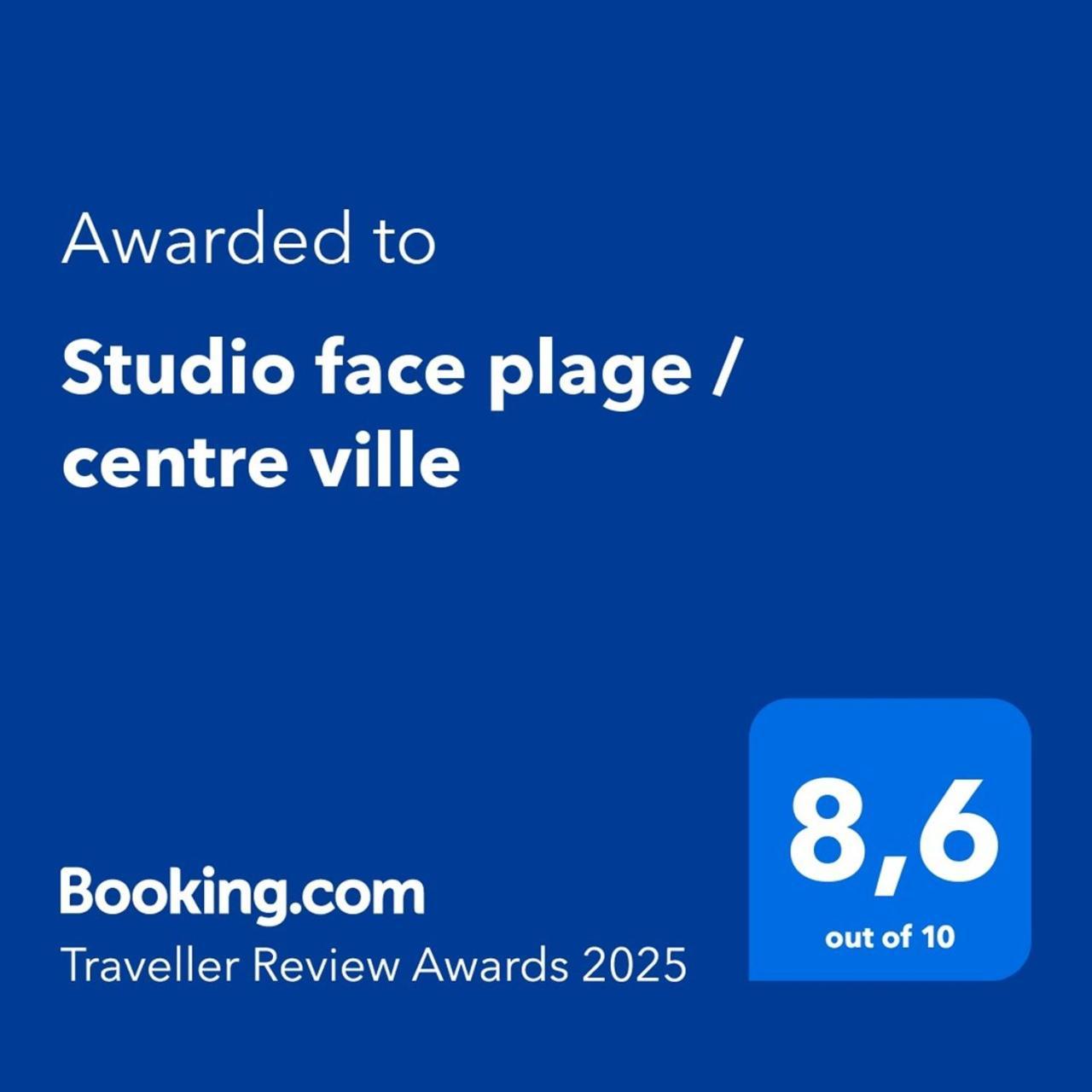 Studio Face Plage / Centre Ville Arcachon Exterior foto